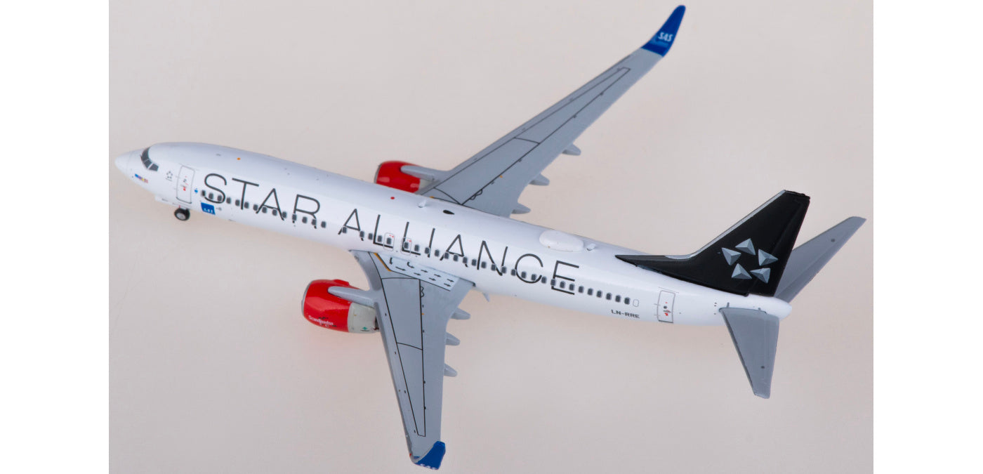 1:400 JC Wings XX40022 SAS Boeing 737-800 LN-RRE  "Star Alliance" Aircraft Model+Free Tractor
