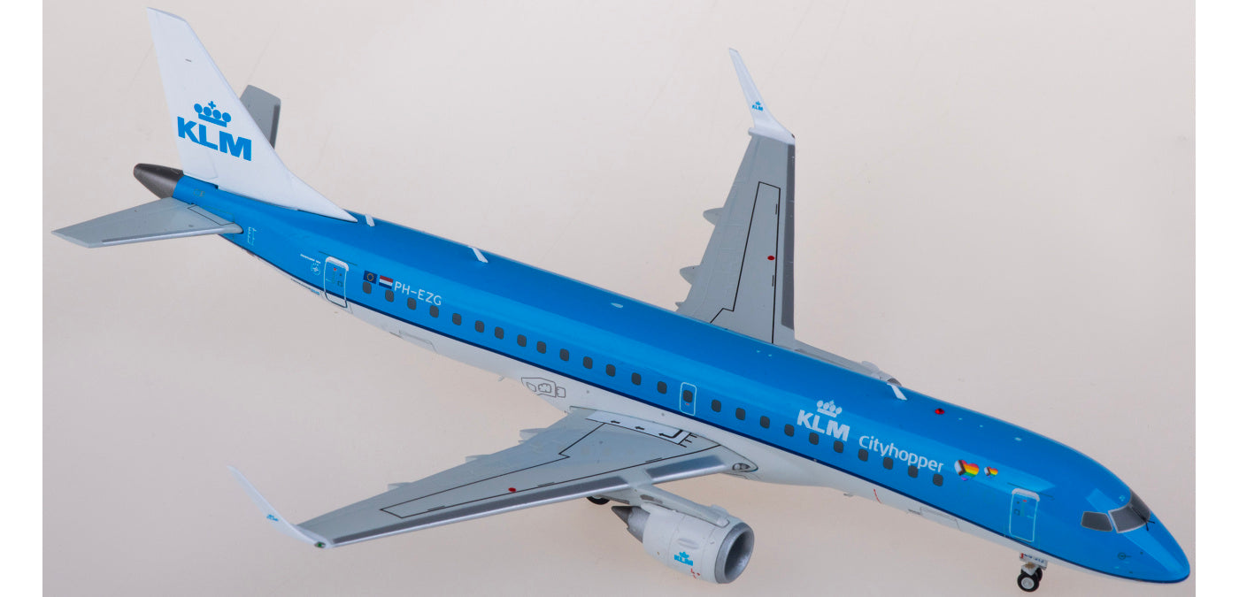 1:200 JC Wings XX20412 KLM Embraer ERJ-190-100STD PH-EZG Aircraft Model