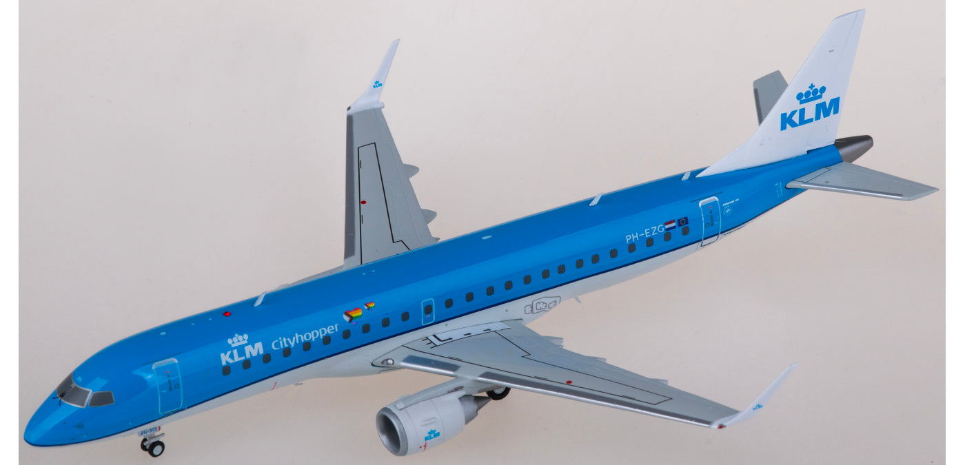 1:200 JC Wings XX20412 KLM Embraer ERJ-190-100STD PH-EZG Aircraft Model