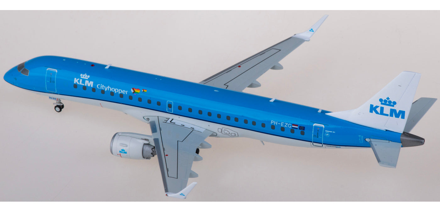 1:200 JC Wings XX20412 KLM Embraer ERJ-190-100STD PH-EZG Aircraft Model