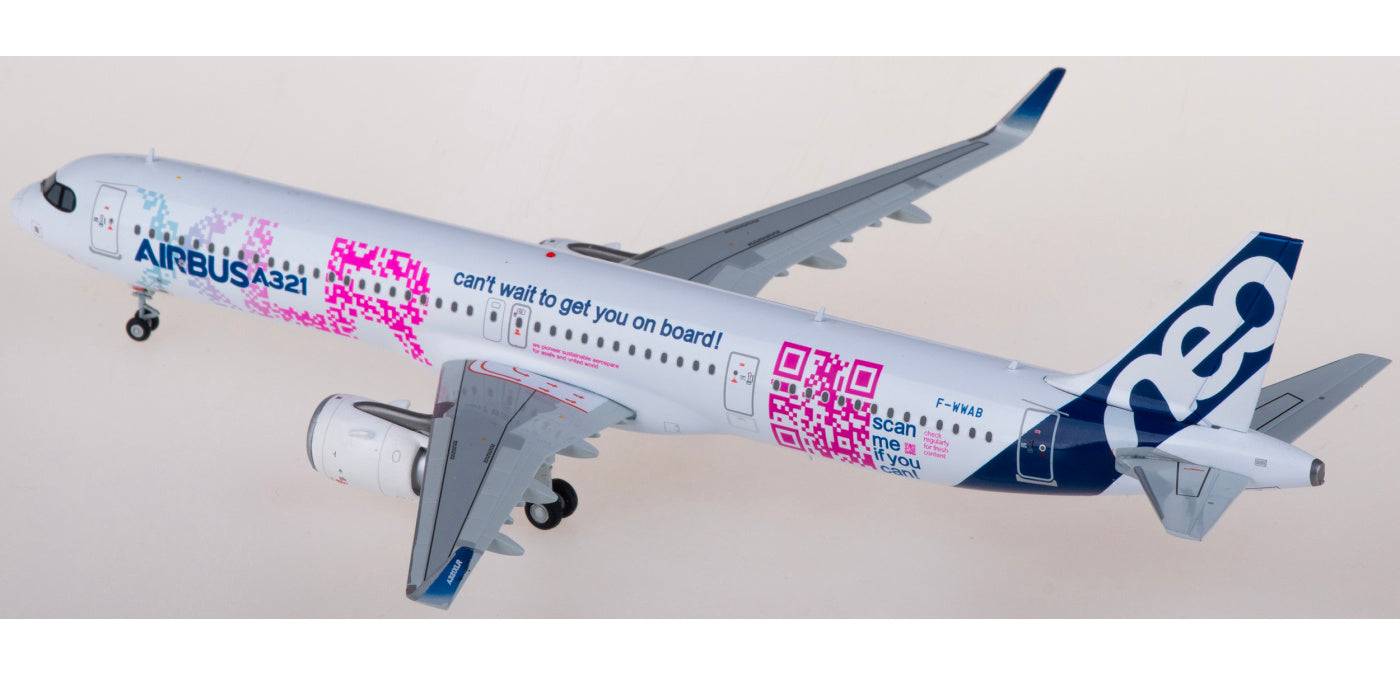 1:200 JC Wings LH2438 Airbus A321neo F-WWAB Aircraft Model