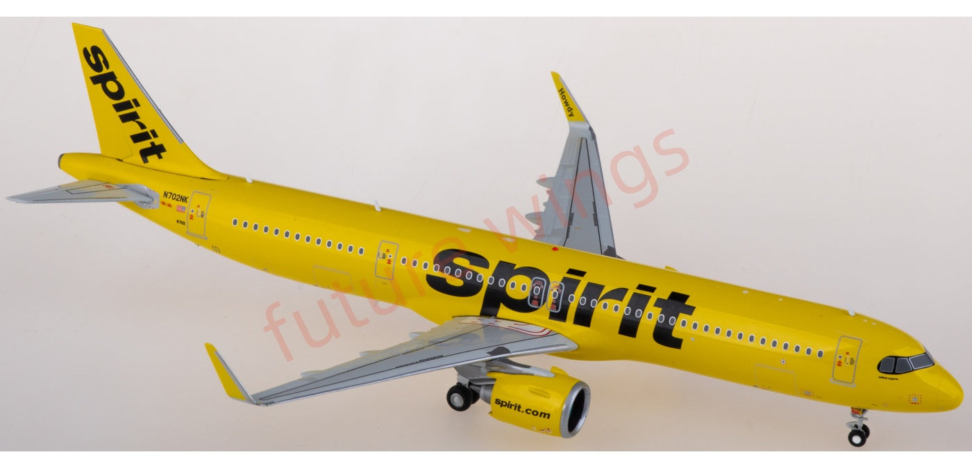 1:200 Geminijets G2NKS1254 Spirit Airlines Airbus A321neo N702NK Diecast Aircraft Model