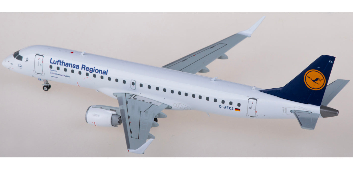 1:200 JC Wings XX20355 Lufthansa Embraer ERJ-190LR D-AECA Aircraft Model