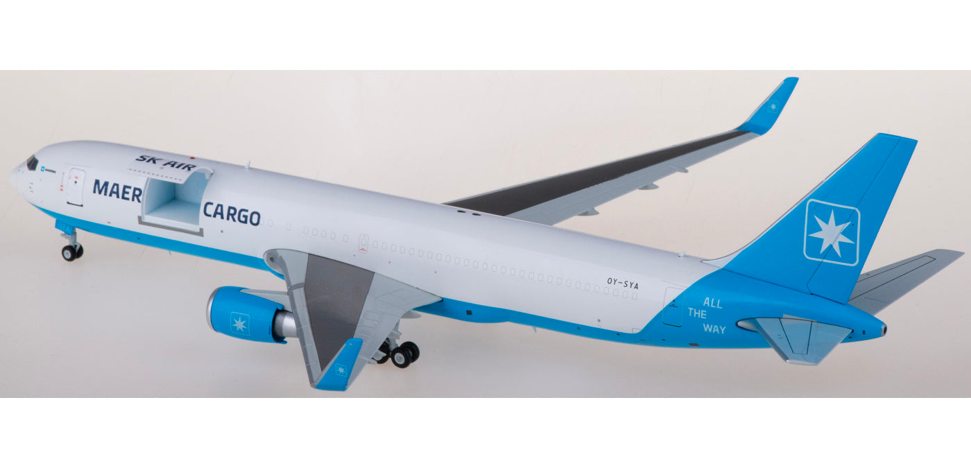 1:200 JC Wings LH2430C Maersk Air Cargo Boeing 767-300ER OY-SYA Aircraft Model