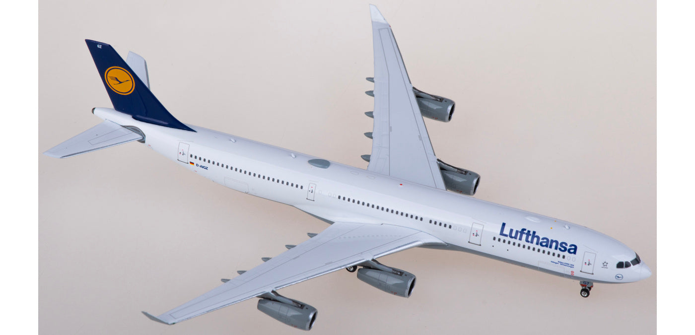 1:400 Phoenix PH04579 Lufthansa Airbus A340-300 D-AIGZ Aircraft Model+Free Tractor
