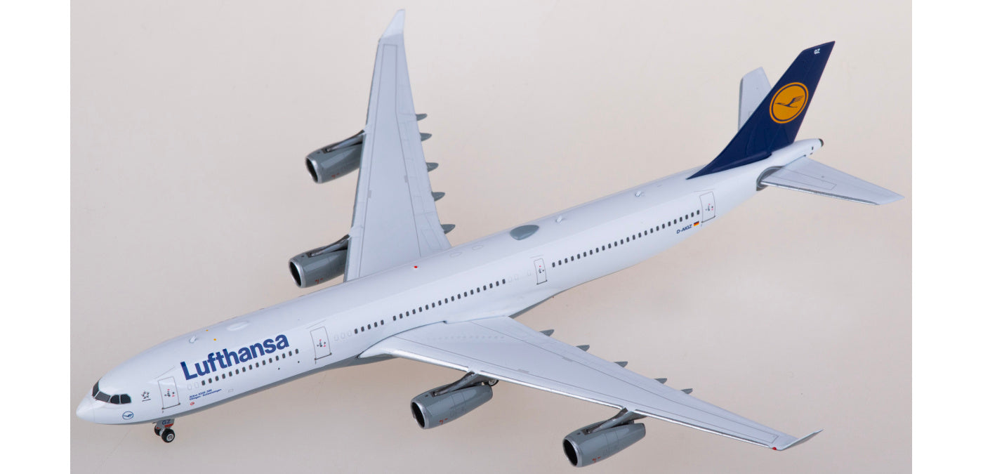 1:400 Phoenix PH04579 Lufthansa Airbus A340-300 D-AIGZ Aircraft Model+Free Tractor