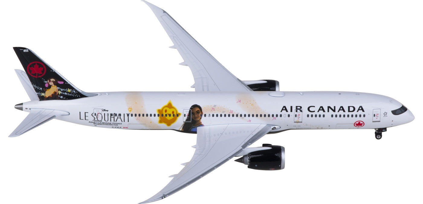 1:400 Phoenix PH04578 Air Canada Boeing 787-9 C-FVLX Aircraft Model+Free Tractor