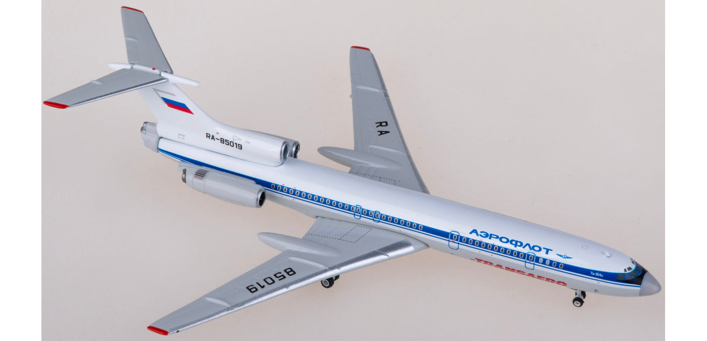 1:400 Phoenix PH11877 Aeroflot Tupolev TU-154S RA-85019 Aircraft Model+Free Tractor