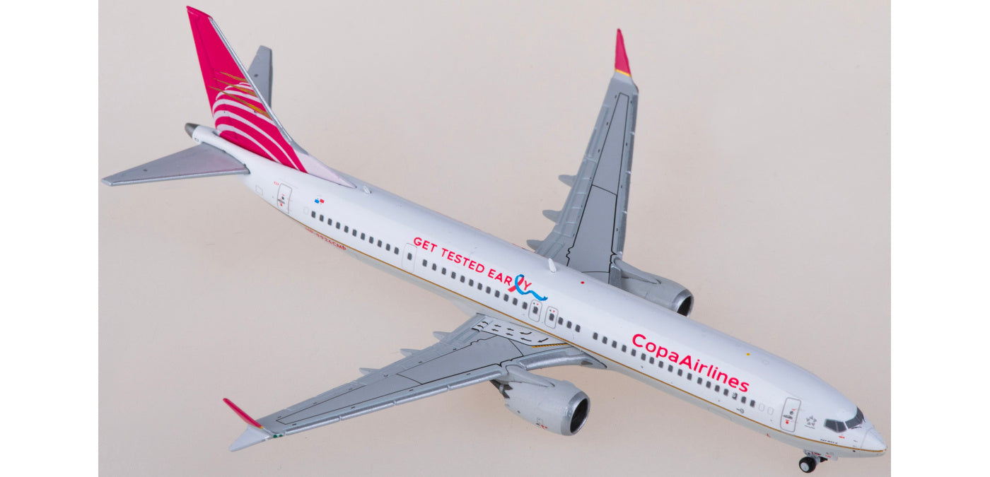 1:400 JC Wings LH4374 Copa Airlines Boeing 737 MAX 9 HP-9926CMP Aircraft Model+Free Tractor