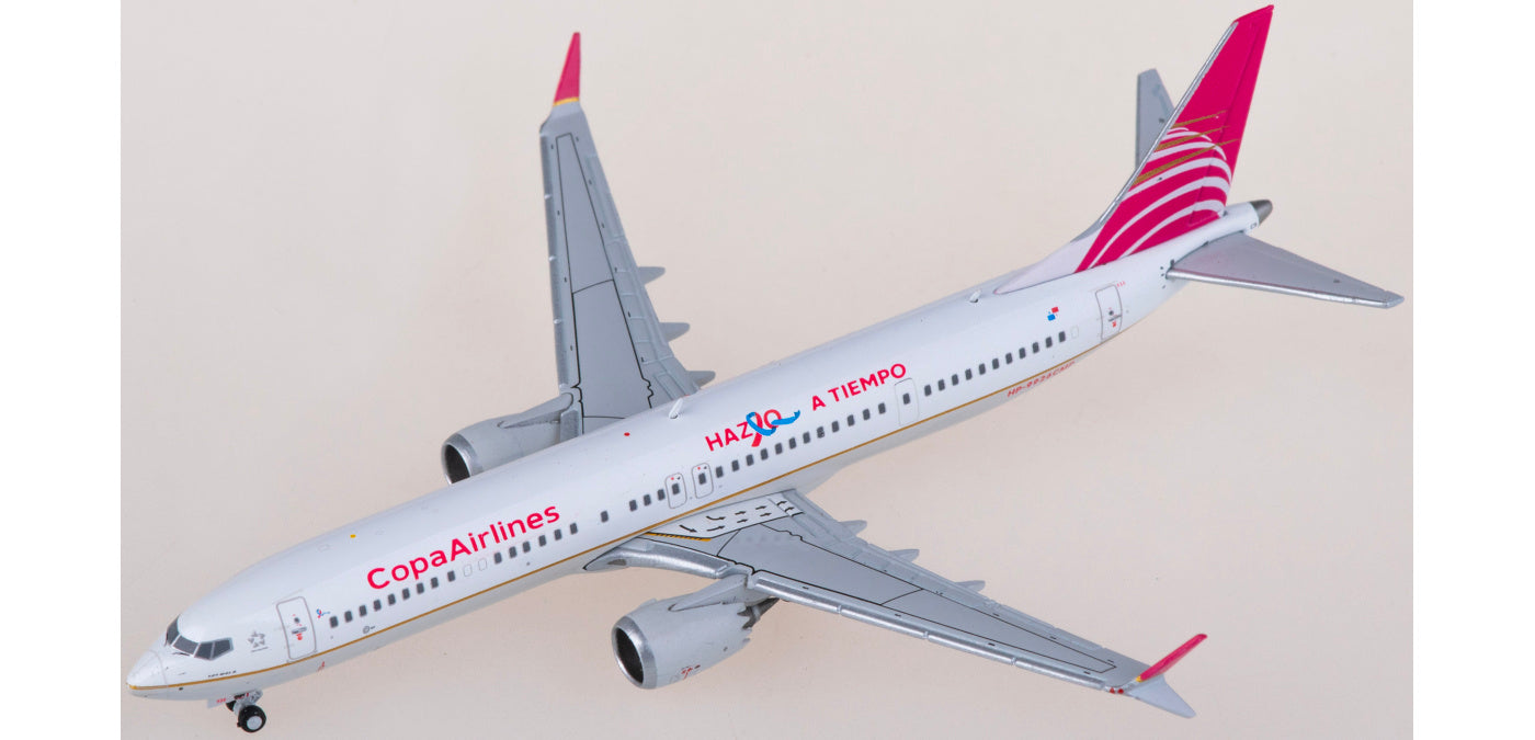 1:400 JC Wings LH4374 Copa Airlines Boeing 737 MAX 9 HP-9926CMP Aircraft Model+Free Tractor