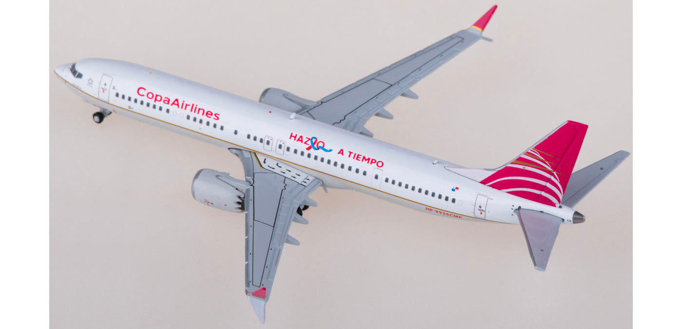 1:400 JC Wings LH4374 Copa Airlines Boeing 737 MAX 9 HP-9926CMP Aircraft Model+Free Tractor