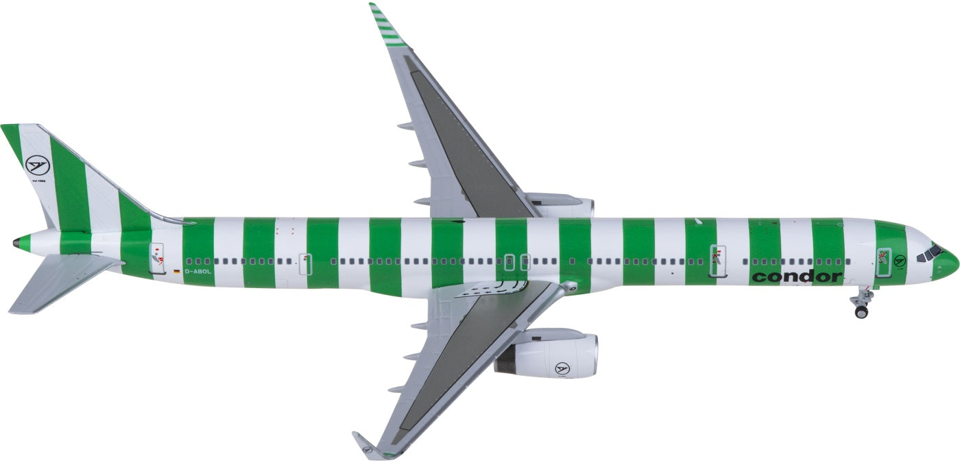 1:400 NG Models NG45005 Condor Boeing 757-300 D-ABOL Aircraft Model+Free Tractor