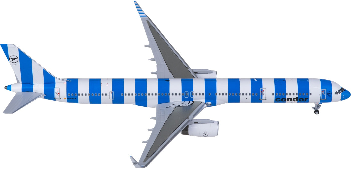 1:400 NG Models NG45002 Condor Boeing 757-300 D-ABOI Aircraft Model+Free Tractor