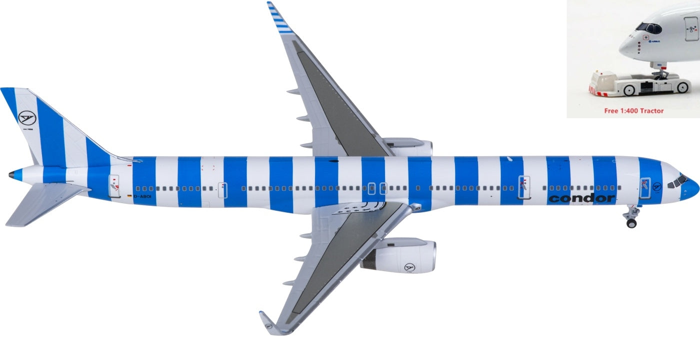 1:400 NG Models NG45002 Condor Boeing 757-300 D-ABOI Aircraft Model+Free Tractor