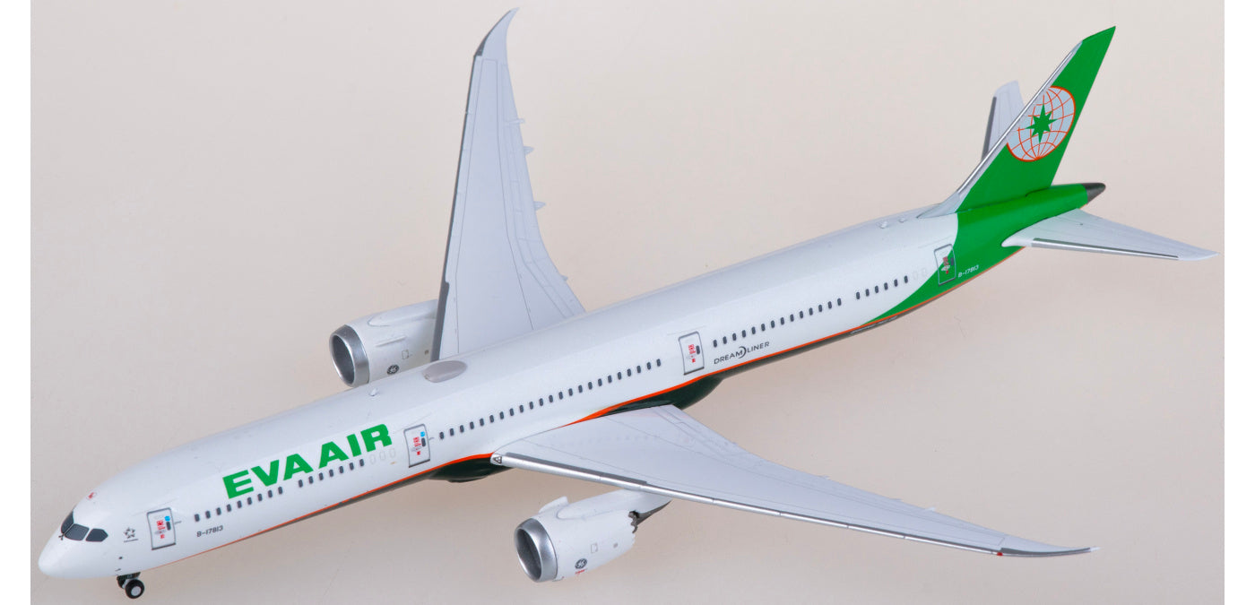 1:400 NG Models NG56021 EVA Air Boeing 787-10 Dreamliner B-17813 Aircraft Model+Free Tractor