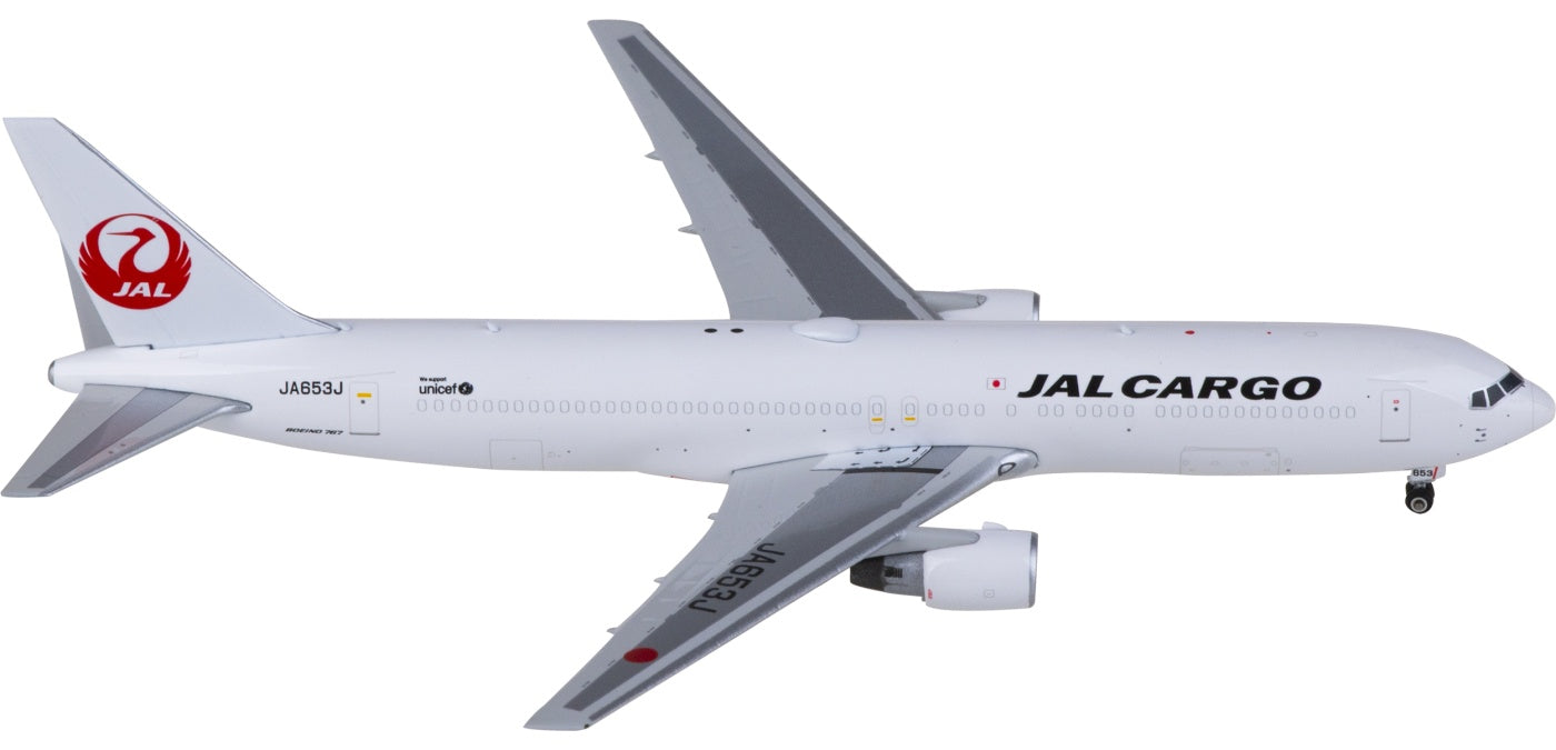 1:400 Phoenix PH04582 Japan Airlines Boeing 767-300ER JA653J Aircraft Model+Free Tractor