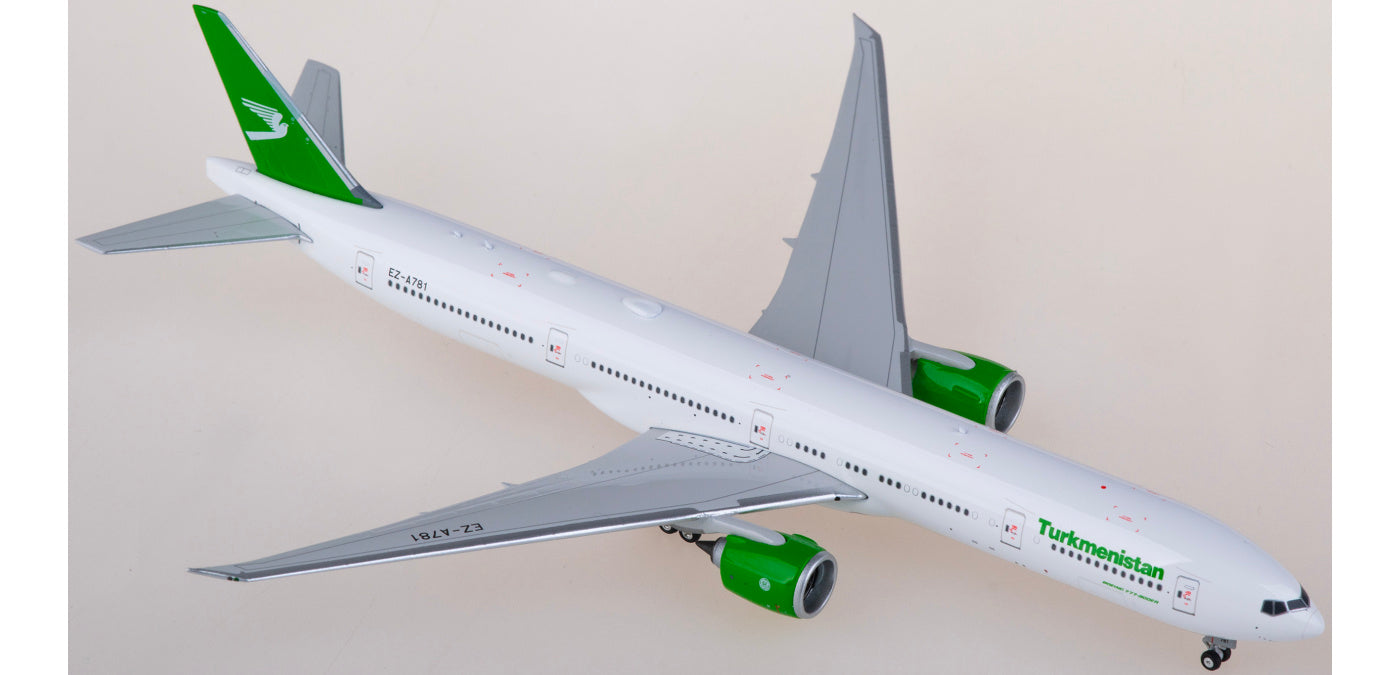 1:400 Phoenix PH11890 Turkmenistan Airlines Boeing 777-300ER EZ-A781 Aircraft Model+Free Tractor