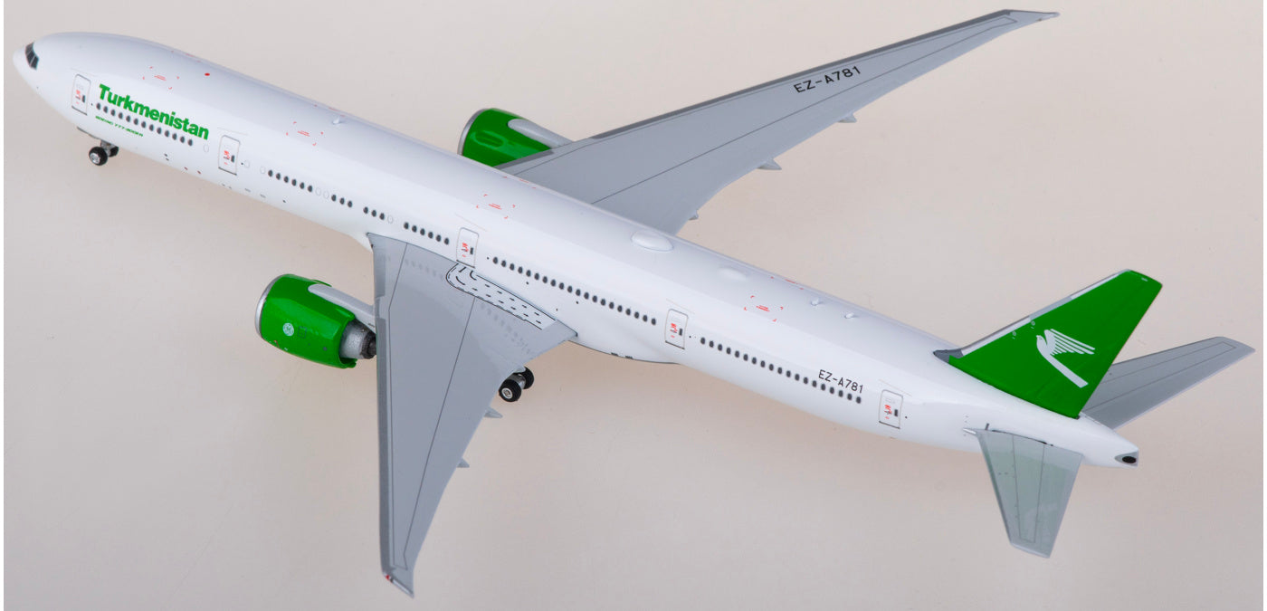1:400 Phoenix PH11890 Turkmenistan Airlines Boeing 777-300ER EZ-A781 Aircraft Model+Free Tractor