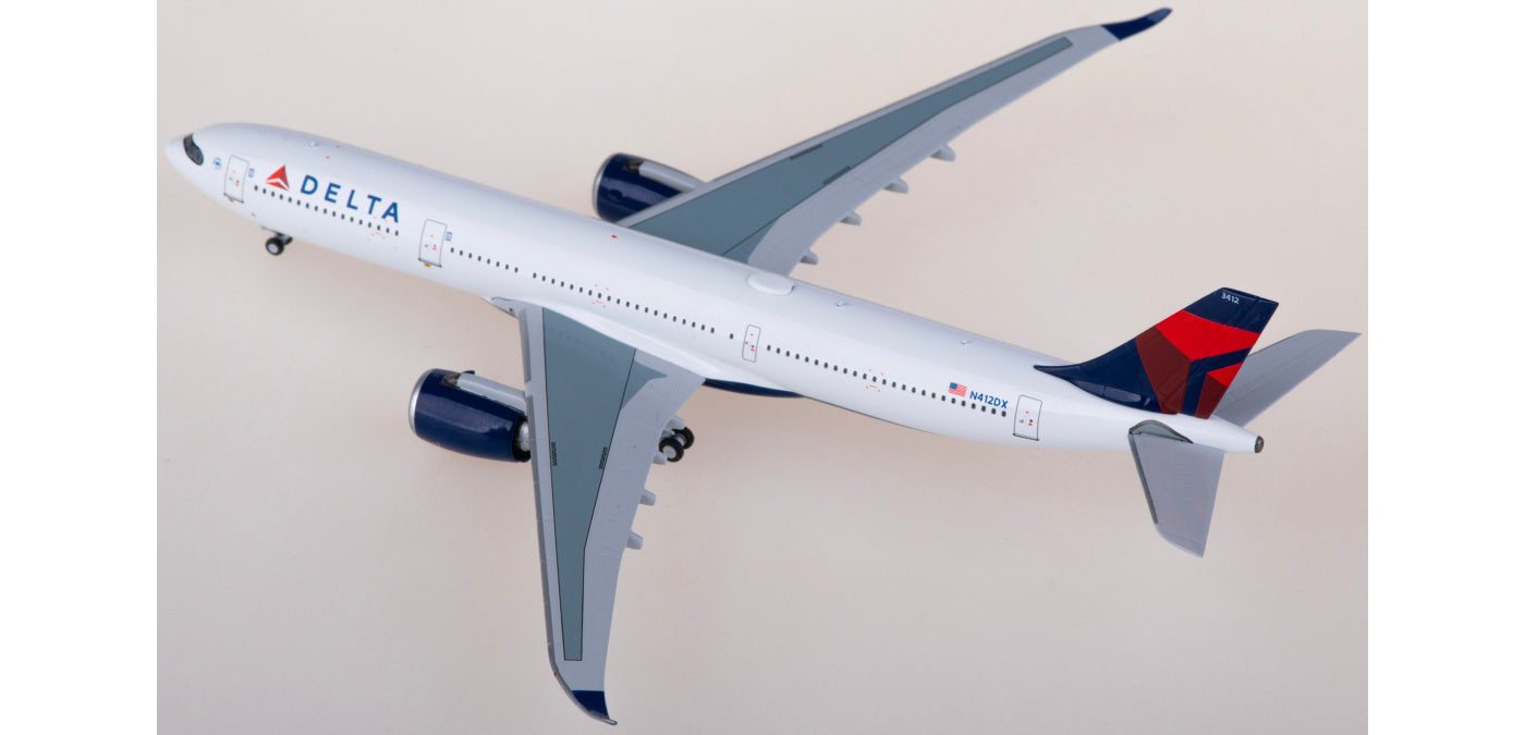 1:400 NG Models NG68002 Delta Air Lines Airbus A330-900neo N412DX Aircraft Model+Free Tractor