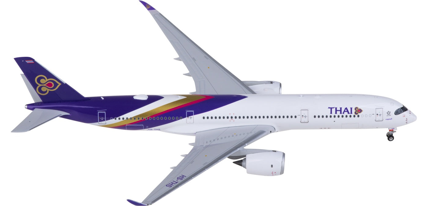 1:400 Phoenix PH11896 Thai Airways Airbus A350-900 HS-THS Aircraft Model+Free Tractor