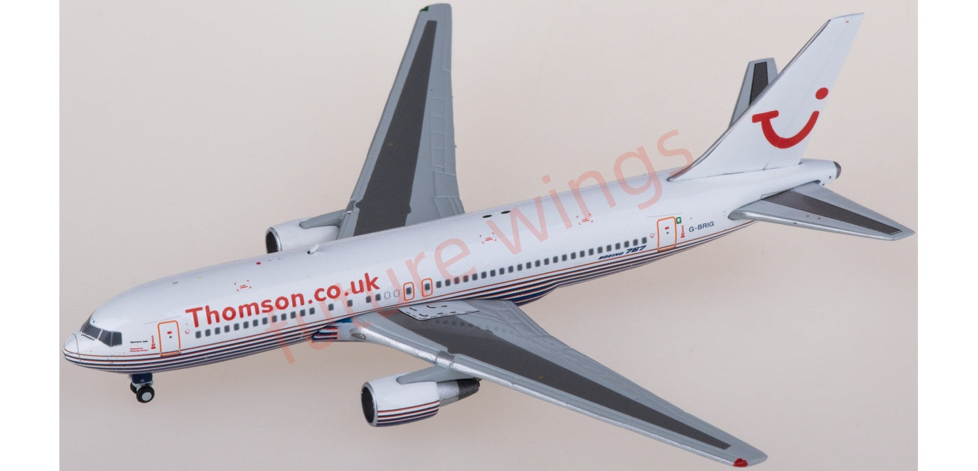 1:400 JC Wings XX4276 Britannia Airways Boeing 767-200ER G-BRIG Aircraft Model+Free Tractor