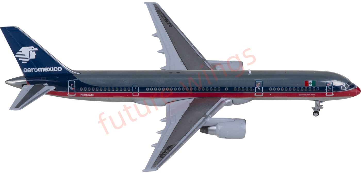 1:400 JC Wings XX40020 Aeroméxico Boeing 757-200 N804AM Aircraft Model+Free Tractor