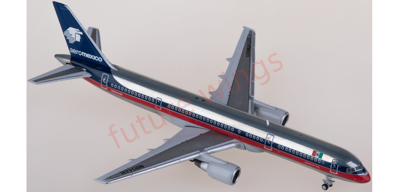 1:400 JC Wings XX40020 Aeroméxico Boeing 757-200 N804AM Aircraft Model+Free Tractor