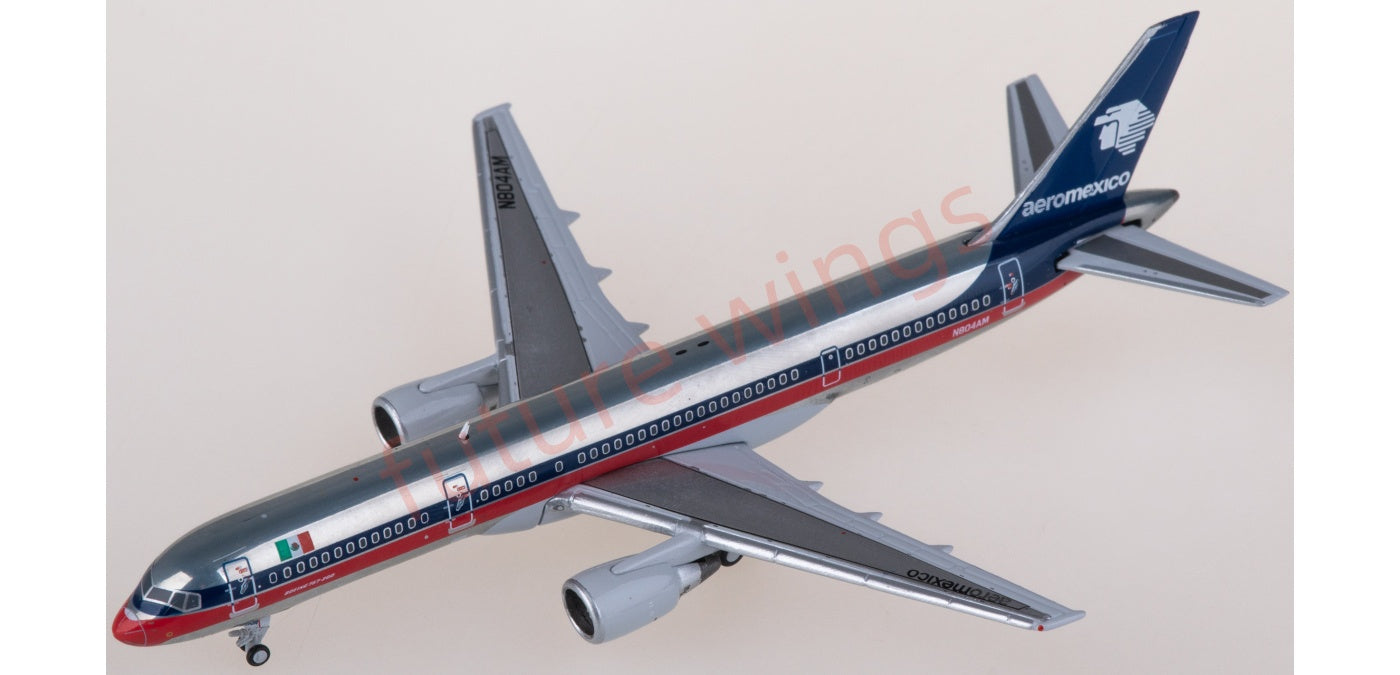 1:400 JC Wings XX40020 Aeroméxico Boeing 757-200 N804AM Aircraft Model+Free Tractor