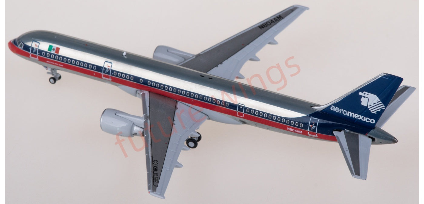 1:400 JC Wings XX40020 Aeroméxico Boeing 757-200 N804AM Aircraft Model+Free Tractor