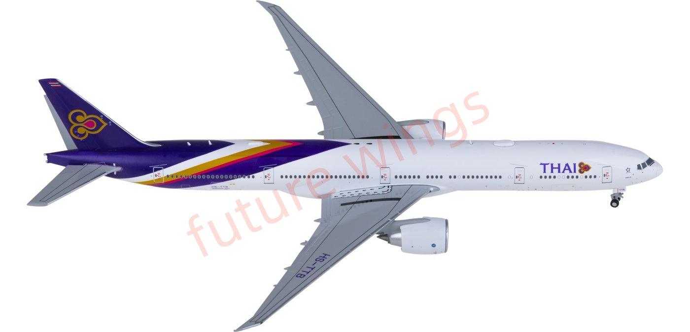 1:400 JC Wings XX4900 Thai Airways Boeing 777-300ER HS-TTB Aircraft Model+Free Tractor