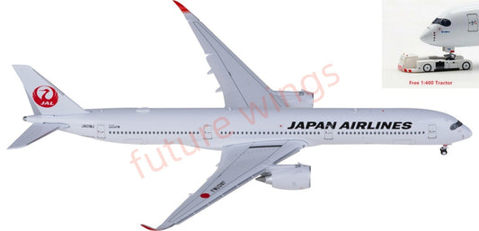 1:400 JC Wings SA4024A Japan Airlines Airbus A350-1000XWB JA01WJ "Flaps Down"Aircraft Model+Free Tractor