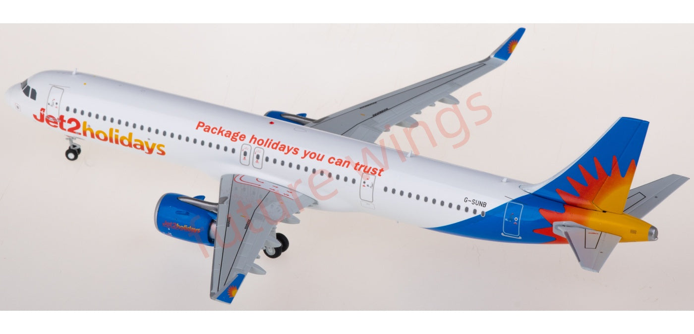 1:200 Geminijets G2EXS1265 Jet2 Airbus A321neo G-SUNB Diecast Aircraft Model