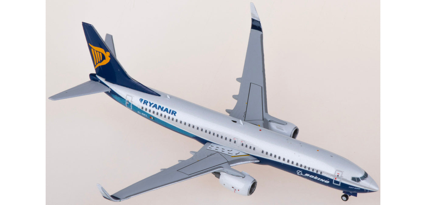 1:400 JC Wings XX40039 Ryanair Boeing 737-800 EI-DCL Aircraft Model+Free Tractor