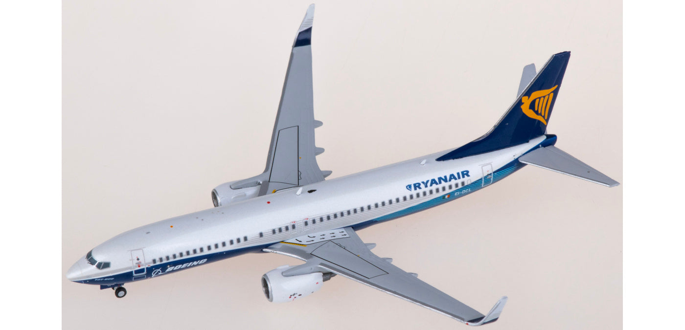 1:400 JC Wings XX40039 Ryanair Boeing 737-800 EI-DCL Aircraft Model+Free Tractor