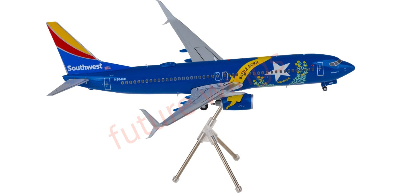 1:200 Geminijets G2SWA1267 Southwest Airlines Boeing 737-800 N8646B Nevada One Diecast Aircraft Model