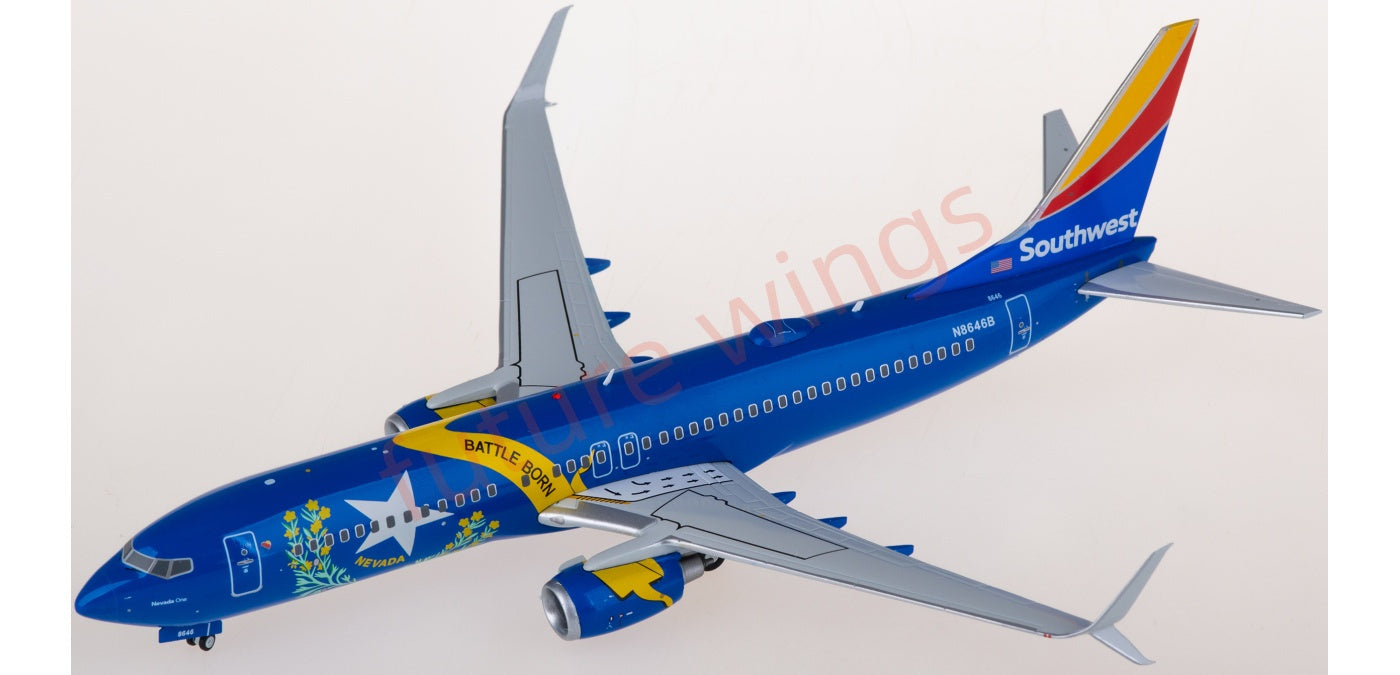 1:200 Geminijets G2SWA1267 Southwest Airlines Boeing 737-800 N8646B Nevada One Diecast Aircraft Model