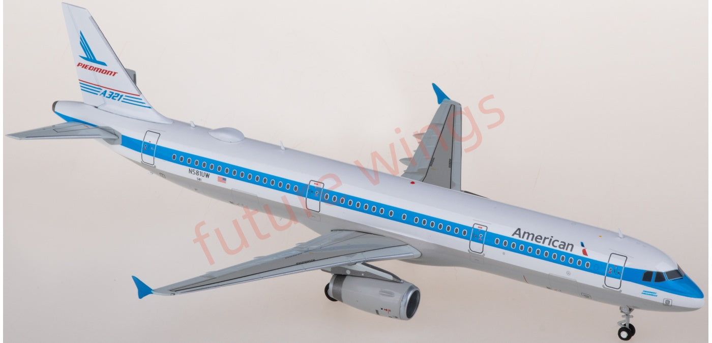 1:200 Geminijets G2AAL1293 Alaska Airlines Airbus A321 N581UW Diecast Aircraft Model
