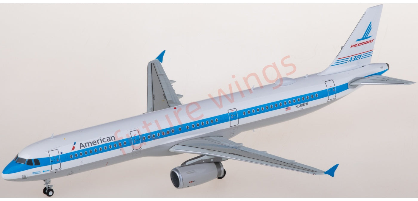 1:200 Geminijets G2AAL1293 Alaska Airlines Airbus A321 N581UW Diecast Aircraft Model
