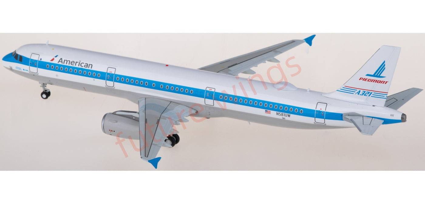 1:200 Geminijets G2AAL1293 Alaska Airlines Airbus A321 N581UW Diecast Aircraft Model