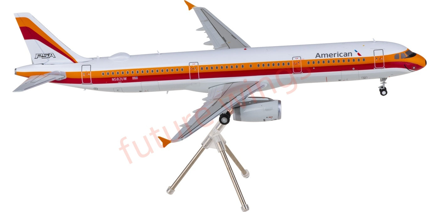 1:200 Geminijets G2AAL1292 American Airlines Airbus A321 N582UW Diecast Aircraft Model