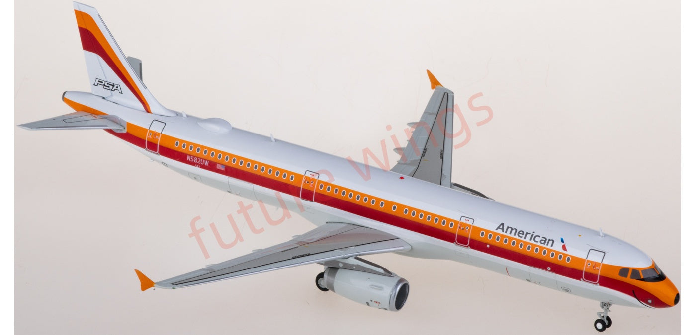 1:200 Geminijets G2AAL1292 American Airlines Airbus A321 N582UW Diecast Aircraft Model