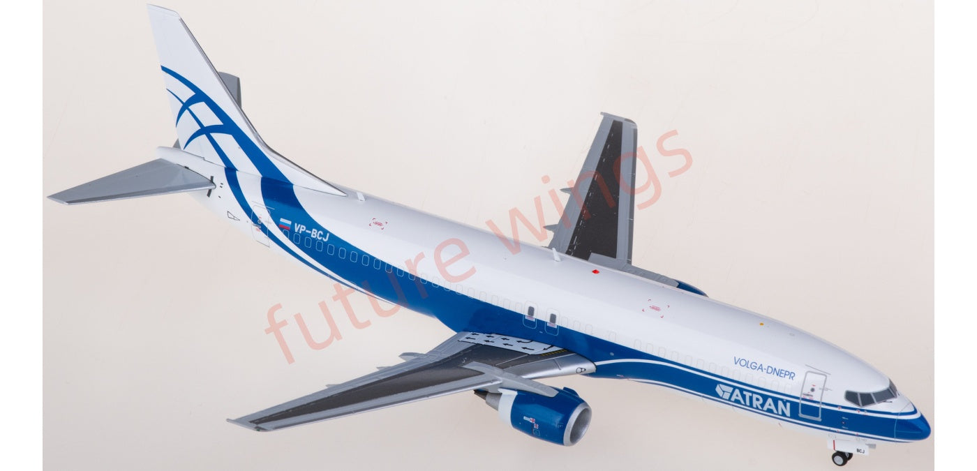1:200 JC Wings XX20390 ATRAN Boeing 737-400 VP-BCJ Diecast Model With Stand