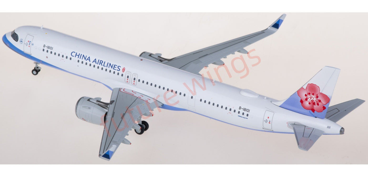 1:200 JC Wings XX20197 China Airlines Airbus A321neo B-18101 Diecast Aircraft Model With Stand