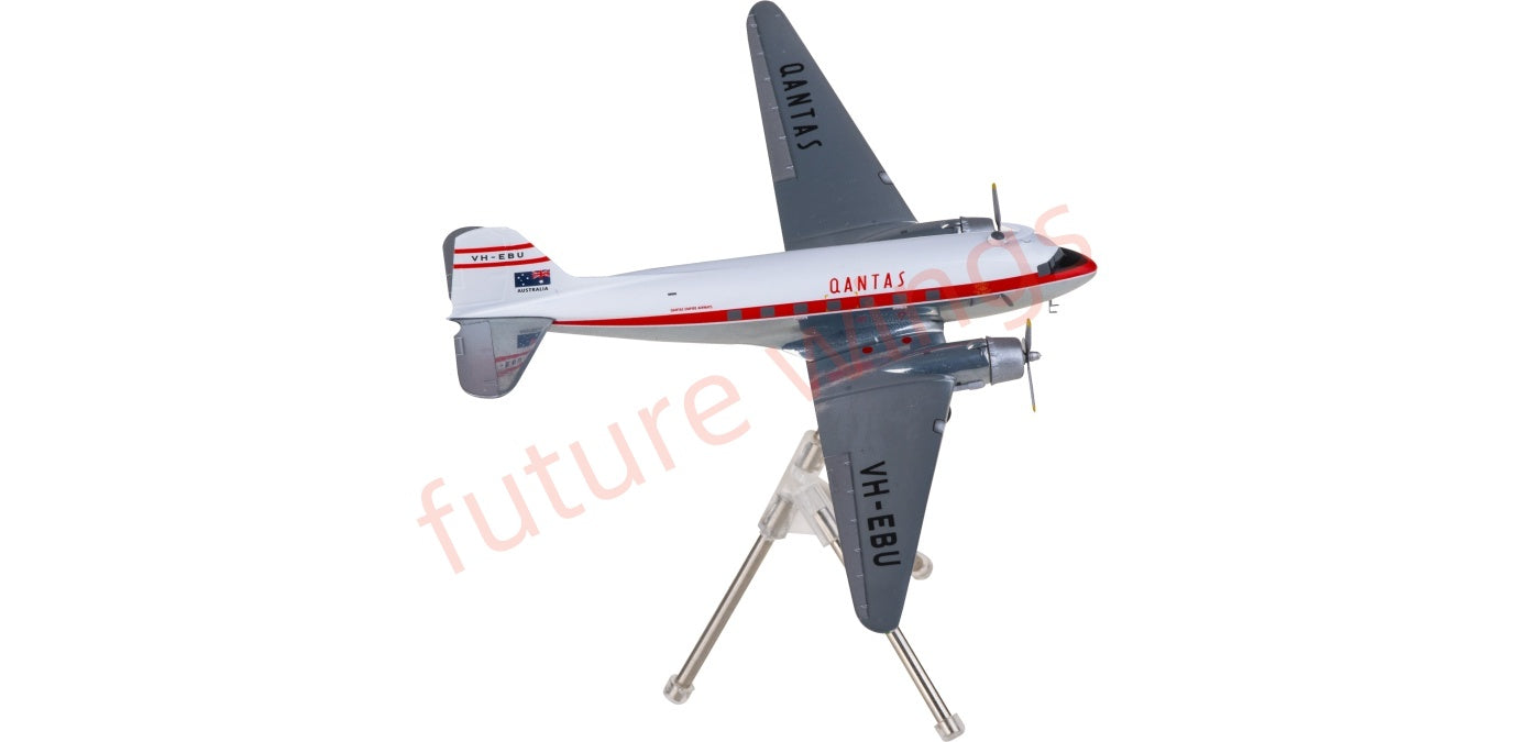 1:200 Geminijets G2QFA553 Qantas Airways Douglas DC-3 VH-EBU Diecast Aircraft Model