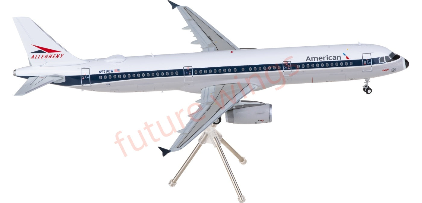 1:200 Geminijets G2AAL1297 American Airlines Airbus A321 N579UW Diecast Aircraft Model