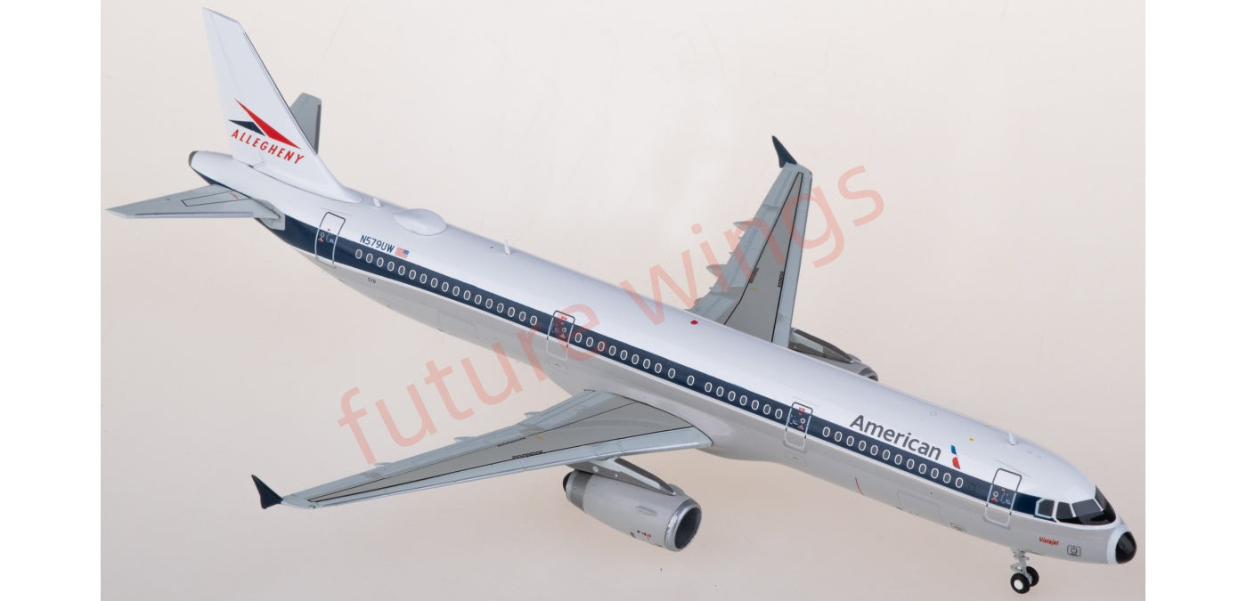 1:200 Geminijets G2AAL1297 American Airlines Airbus A321 N579UW Diecast Aircraft Model