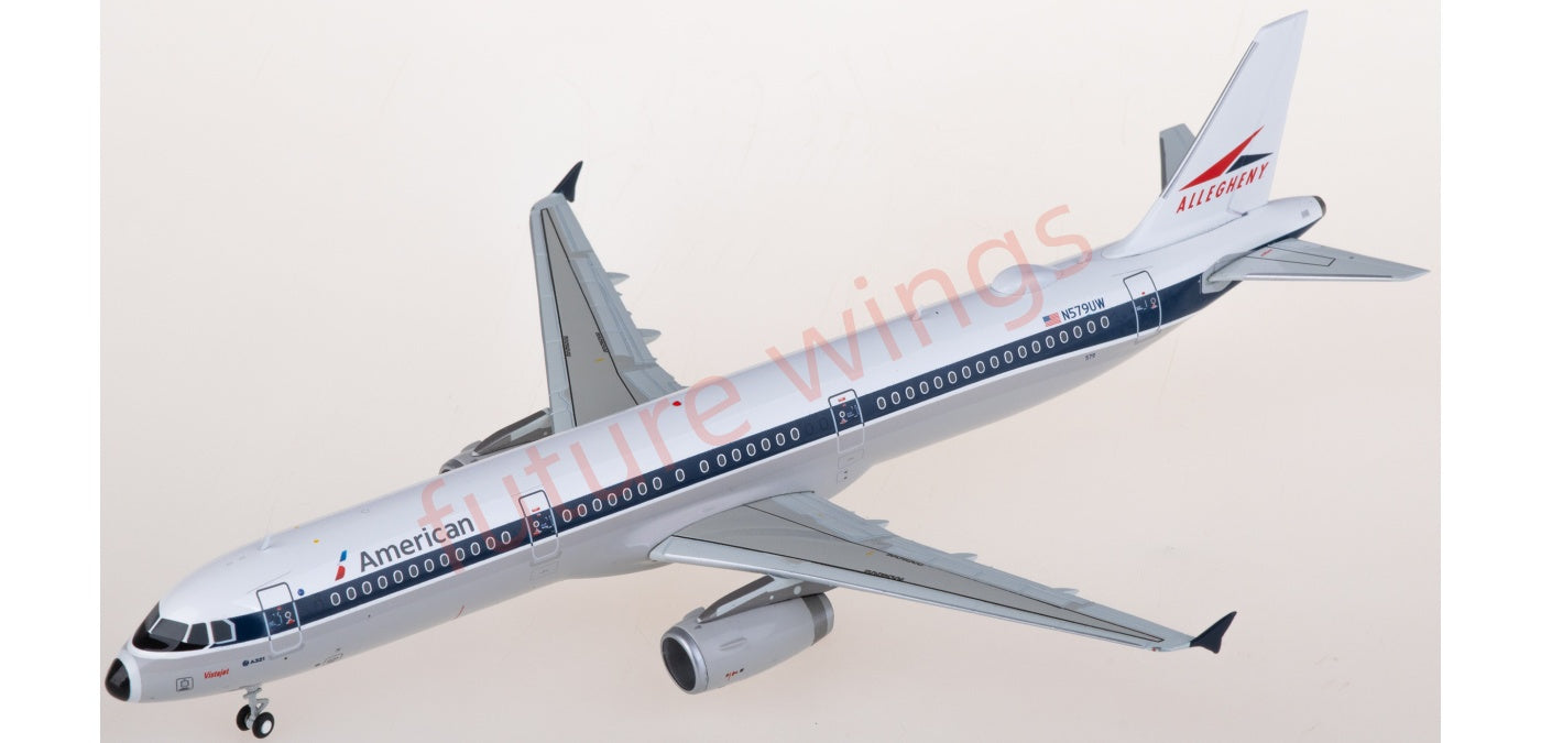 1:200 Geminijets G2AAL1297 American Airlines Airbus A321 N579UW Diecast Aircraft Model
