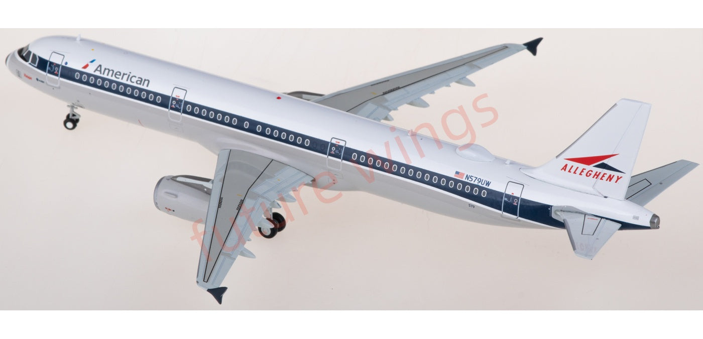 1:200 Geminijets G2AAL1297 American Airlines Airbus A321 N579UW Diecast Aircraft Model
