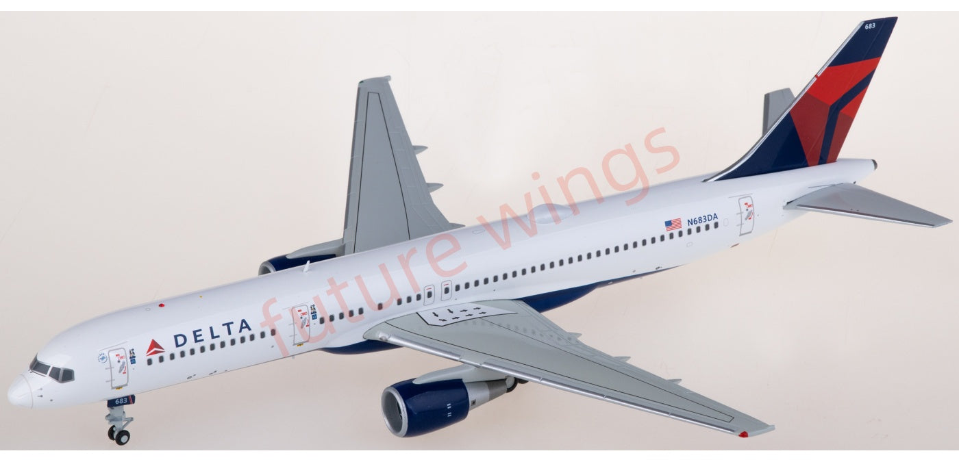 1:200 Geminijets G2DAL1307 Delta Air Lines Boeing 757-200 N683DA Diecast Aircraft Model