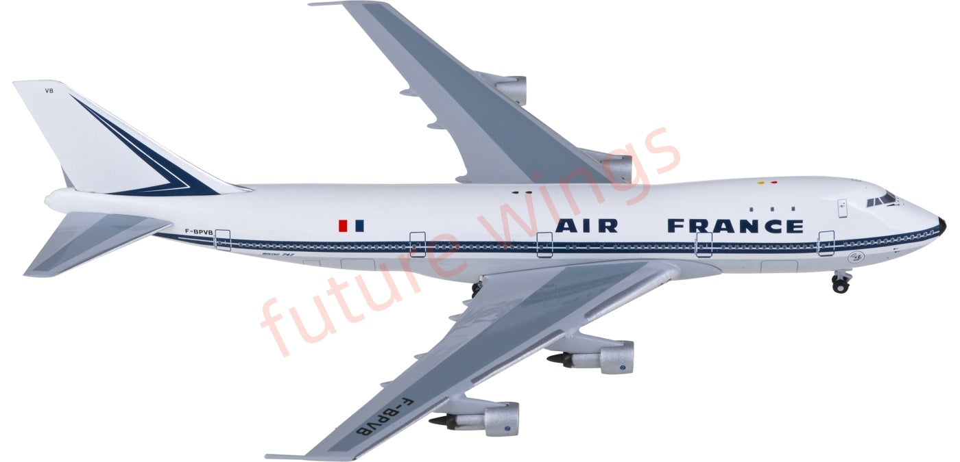 1:400 AeroClassics BBX41677 Air France Boeing 747-100 F-BPVB Aircraft Model+Free Tractor